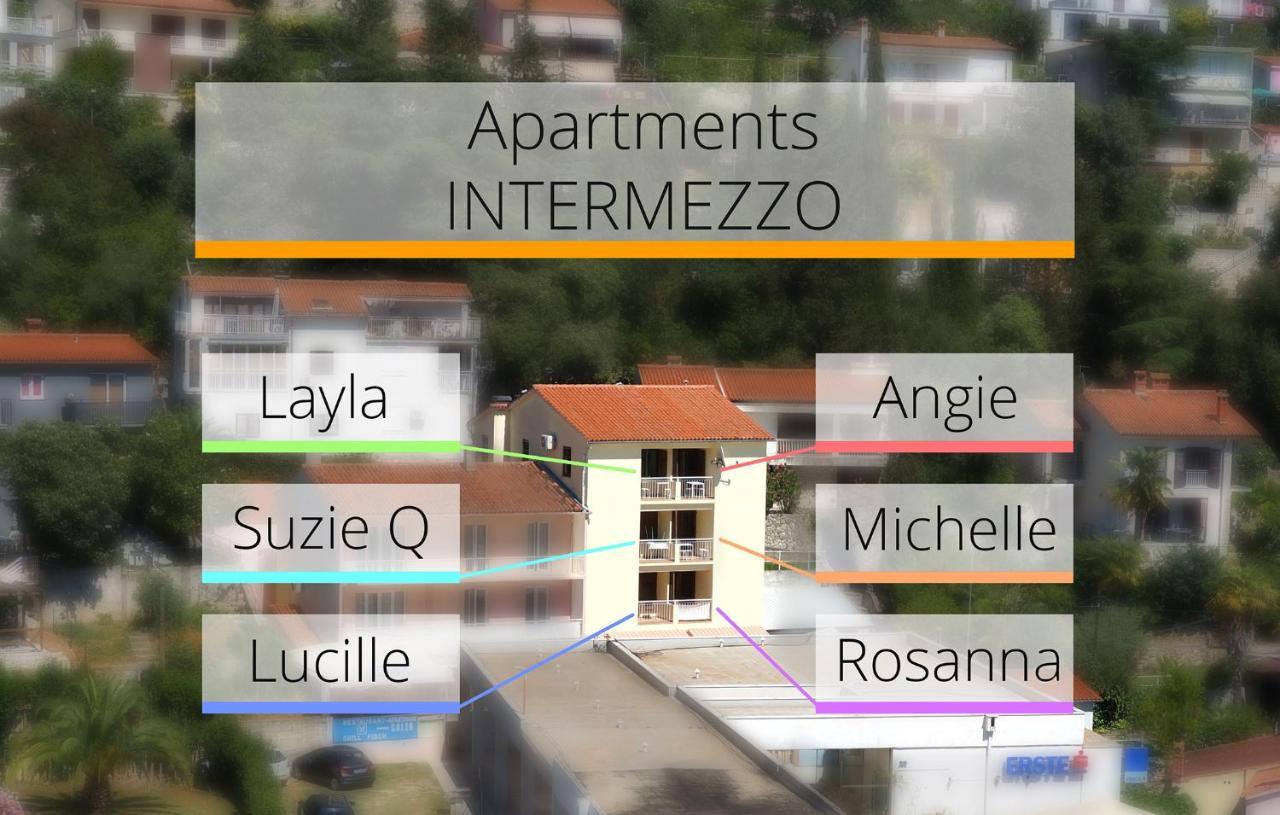 Apartment Rosanna - Intermezzo In Center Of Rabac Exteriér fotografie